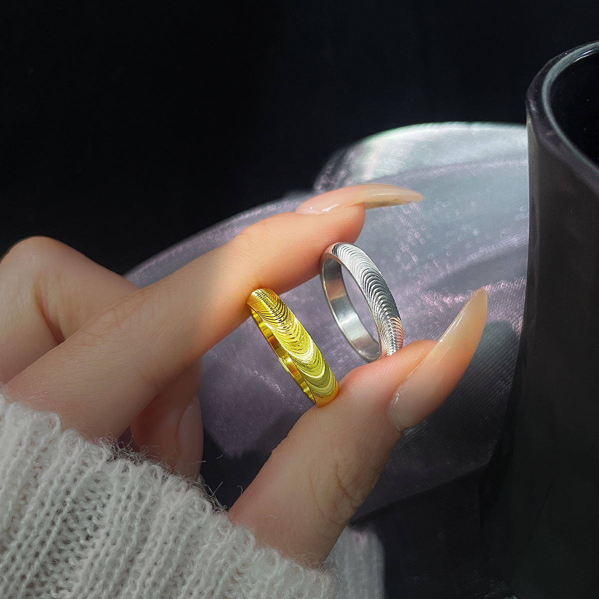 （🔥Posledný deň výpredaja - 80% zľava）𝐶𝑍𝑇𝐼𝐶𝐿𝐸™ 💖Lymfatický magnetický terapeutický prsteň s mačacím okom