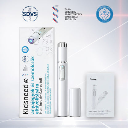 𝐤𝑖𝒅𝘴𝘯𝘦𝘦𝘥® Neinvazívne laserové pero – dôrazne odporúčané Slovenskou dermatovenerologickou spoločnosťou (SDVS) 🔥