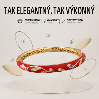 𝐂𝐙𝐓𝐈𝐂𝐋𝐄™Zlatý náramok s kláštornou emalou👩‍⚕️ Magnetická lymfatická terapia❤️‍🔥