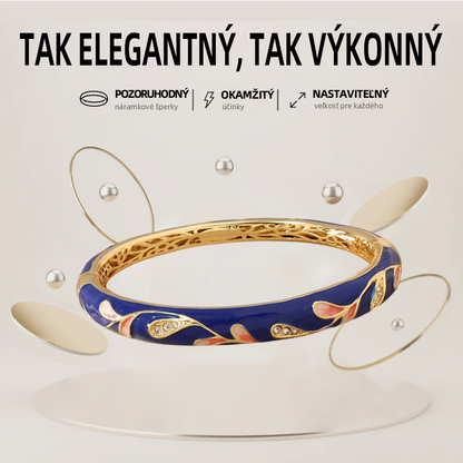 𝐂𝐙𝐓𝐈𝐂𝐋𝐄™Zlatý náramok s kláštornou emalou👩‍⚕️ Magnetická lymfatická terapia❤️‍🔥
