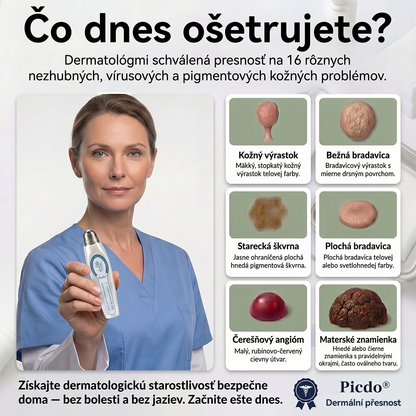 𝐎𝐟𝐢𝐜𝐢𝐚𝐥𝐧𝐲 𝐨𝐛𝐜𝐡𝐨𝐝 𝐦𝐚𝐫𝐤𝐲 | 🖊️ 𝐏i𝐜𝐝o® 7-𝐷𝑎𝑦 𝗧𝐚𝐠 & 𝗦𝗽𝗼𝘁 𝐄𝐫𝒂𝒔𝐞𝐫 (bezbolestný roll-on aplikátor bez jaziev) 🎄