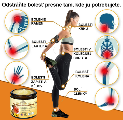 FATONG™ Krém na bolesti kĺbov s včelím jedom na hojenie kostí(🐝špeciálne pre starších dospelých a odporúča AAOS) 🐝