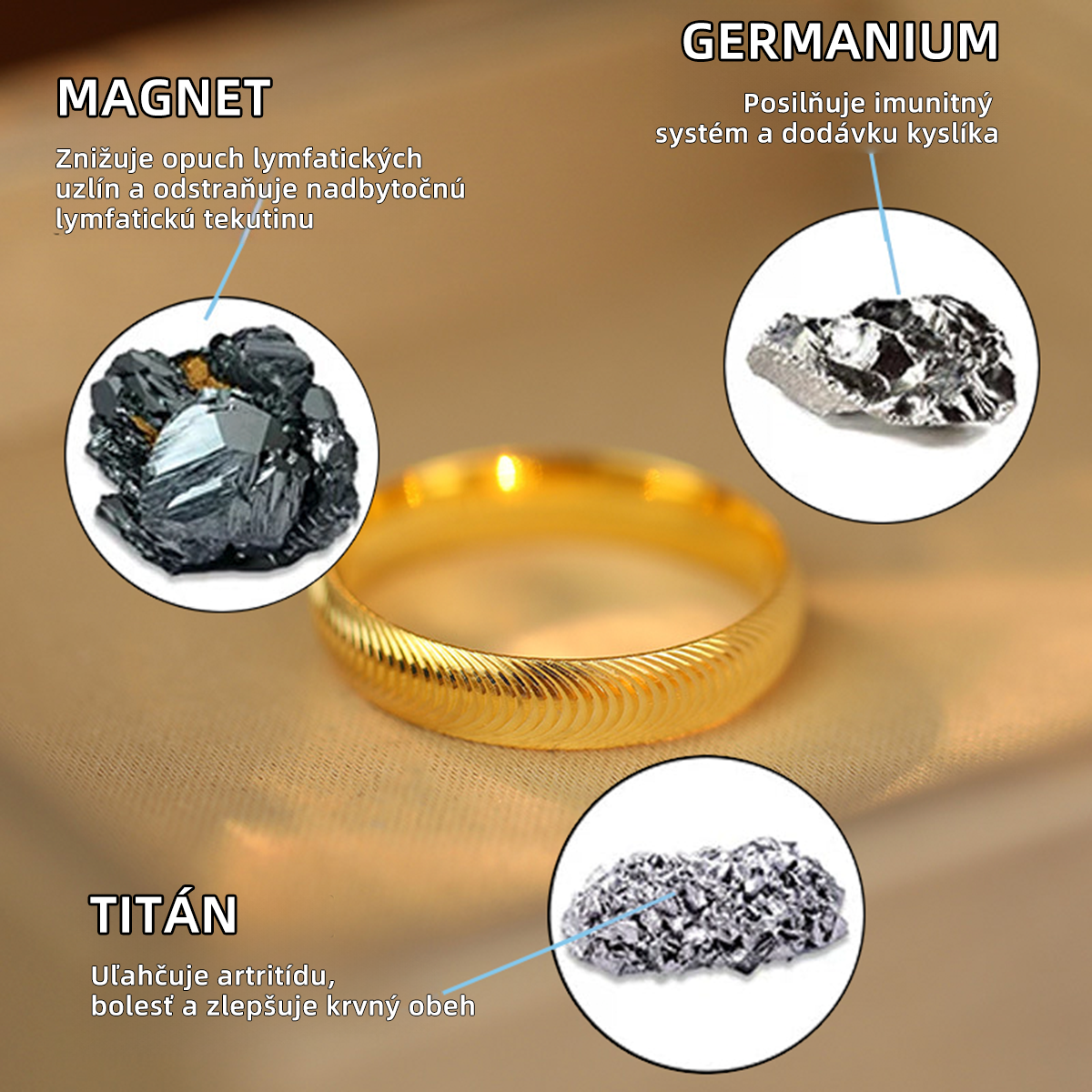 𝐶𝑍𝑇𝐼𝐶𝐿𝐸™ Magnetický terapeutický lymfatický prsteň s očkom mačky💍-20% zľava na obmedzený čas❤️‍🔥