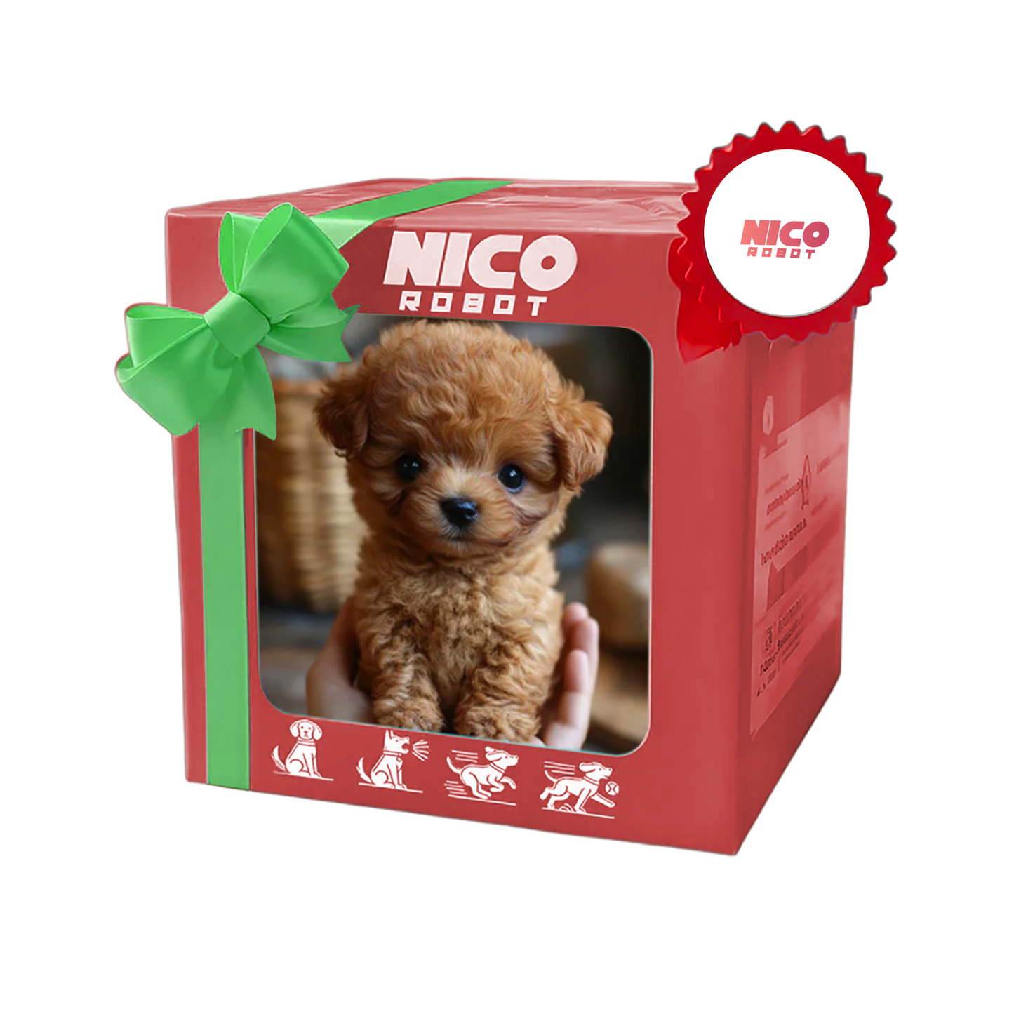 Realistické robotické šteniatko🐶(🎄Oficiálny exkluzívny NICO)- 2024 ❤️‍🔥