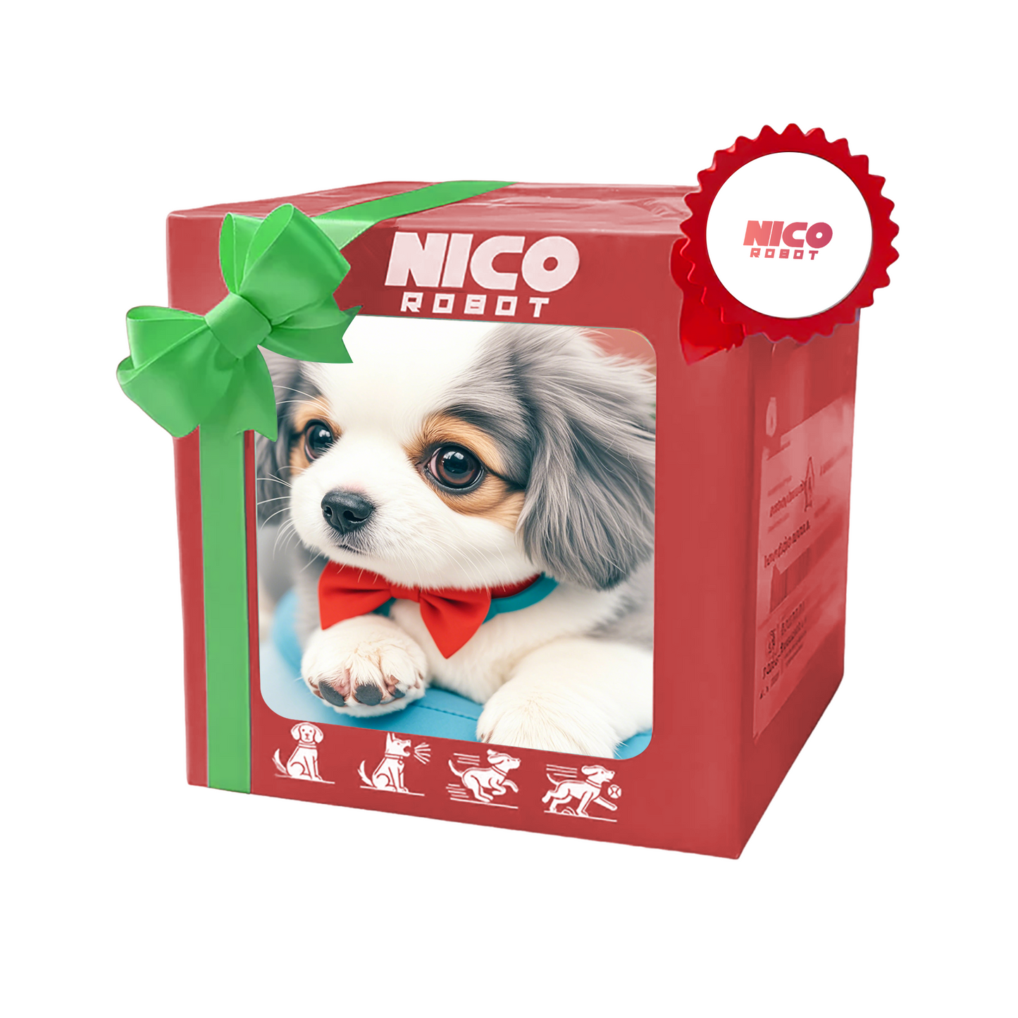 Realistické robotické šteniatko🐶(🎄Oficiálny exkluzívny NICO)- 2024 ❤️‍🔥